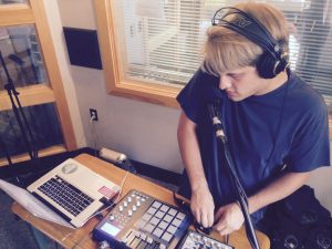 On the Air: Norty in Studio X at WYCE.