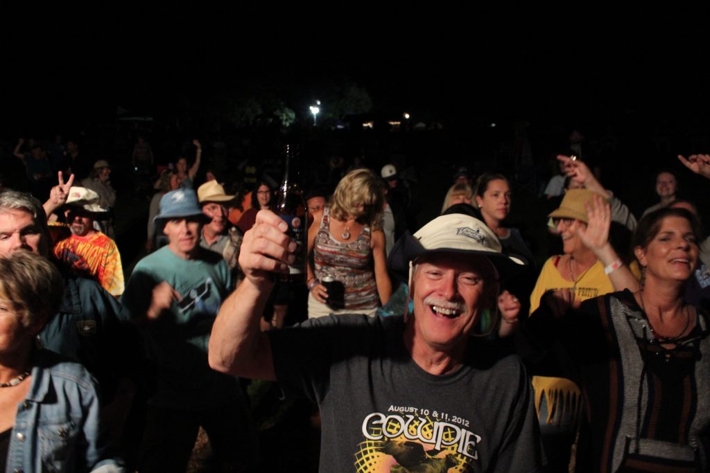 Toasting Cowpie: The party extended well into the evening last year. (Photo/Anna Sink)