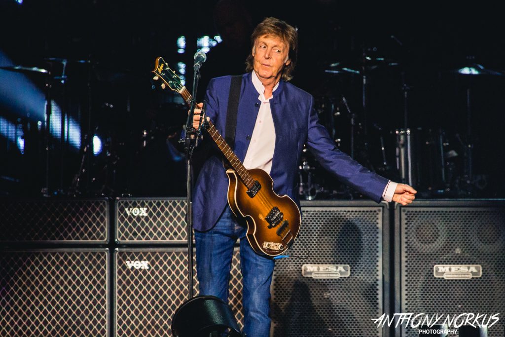 History-Making: Sir Paul McCartney's August concert set sales records at Van Andel Arena. (Photo/Anthony Norkus)