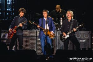 Top-Notch Band: McCartney has been touring with this bunch for 15 years. (Photo/Anthony Norkus)