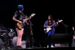 Using Their Voice: Campers spent a week honing their skills and writing a song. (Photo/Taylor Mansen)