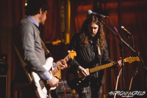 Wall of Sound: Coffin Problem on stage at Founders Brewing. (Photo/Anthony Norkus)