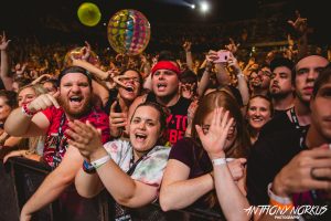 Rowdy Fans: The near-capacity crowd on Wednesday night. (Photo/Anthony Norkus)