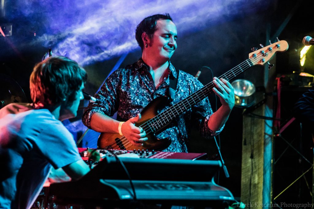 Beer Garden Bash: Ultraviolet Hippopotamus lit up one of the final outdoor shows of the summer at Bell's Brewery in Kalamazoo on Saturday. (Photo/Derek Ketchum)