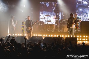 Mood-Setting: Brand New utilized smart lighting to set the milieu for its music. (Photo/Anthony Norkus)