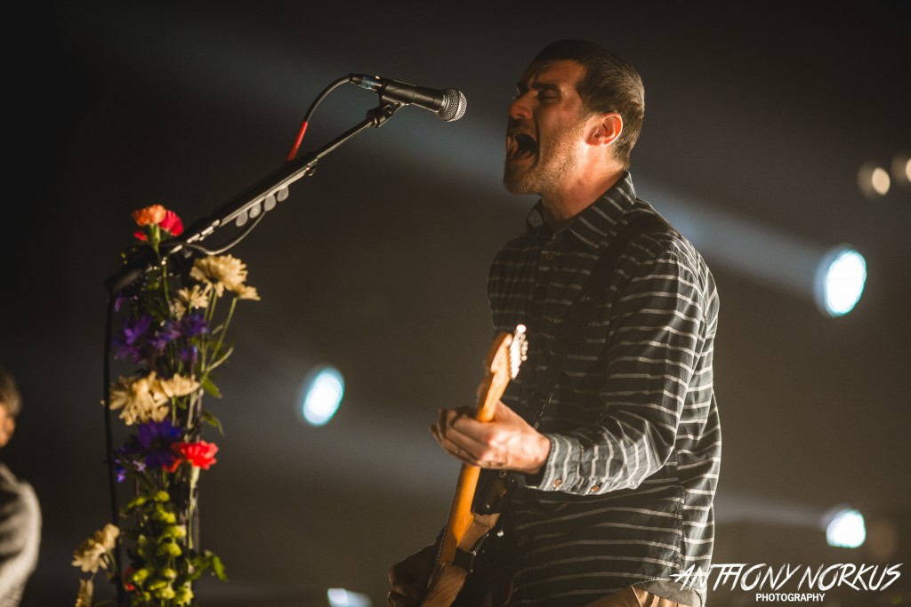 Impending End? Brand New, which has hinted at disbanding in 2018, fired up the DeltaPlex in Walker on Friday. (Photo/Anthony Norkus)