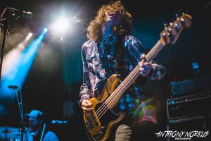 Opener: Modern Baseball on stage at DeltaPlex Arena. (Photo/Anthony Norkus)