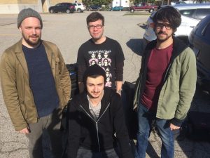 Not Bears Who Eat Birds: From left (clockwise), Don Carlile, Derek "Phatty" Blossom, Dan Smith, Midhat Begovic. (Photo/Local Spins)