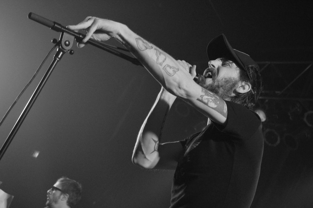 Not a "Casual Party": Ben Bridwell and Band of Horses played to a capacity crowd on Wednesday. (Photo/Anna Sink)