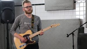 In the Studio: Cameron Barber of Watching for Foxes. (Photo/Dustin Reyhl)