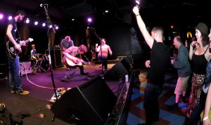 Back on Stage: Chance Jones performing at The Pyramid Scheme in 2014.  (Photo/Katy Batdorff)