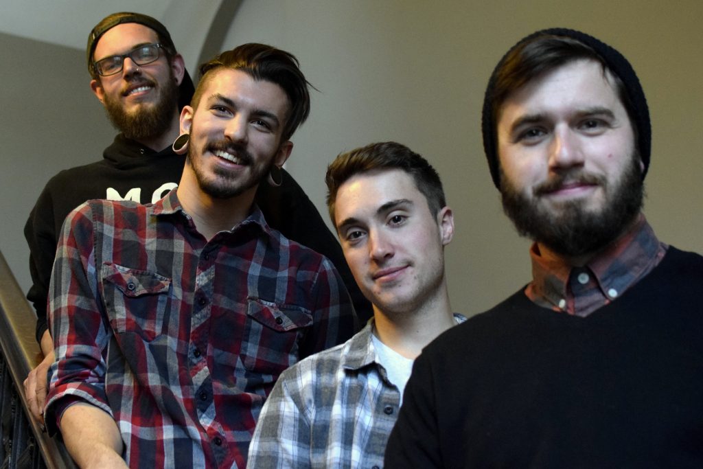 Stretching Its Musical Legs: Red Legs is releasing its new EP, "Combative Words." (Photo/David Specht)