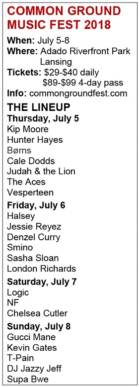 Common Ground ups ante with Børns, Halsey, Gucci Mane, NF ...