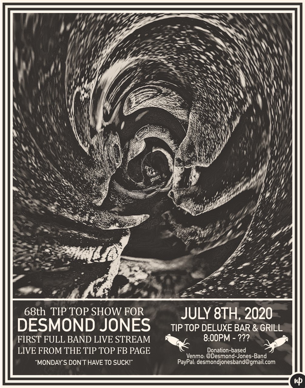 Desmond Jones LIVE from the Tip Top Deluxe! Local Spins