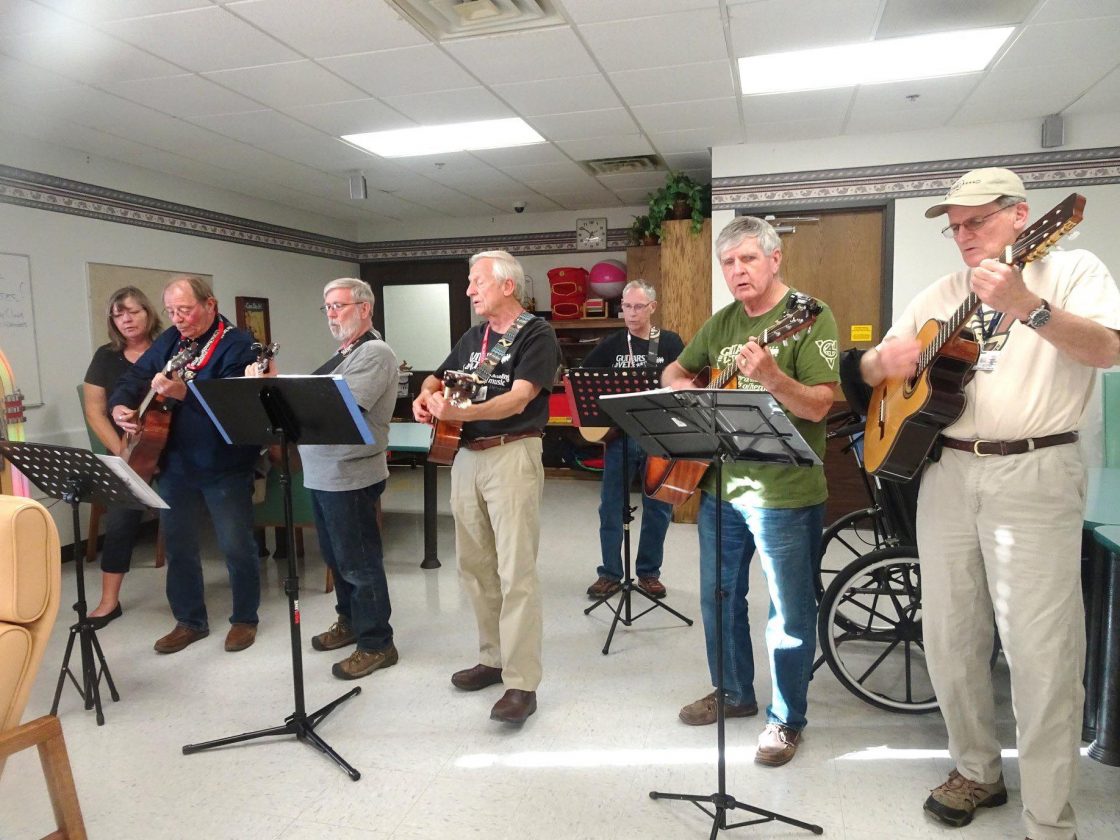 Guitars for Vets Instruments and to those in need' Local Spins