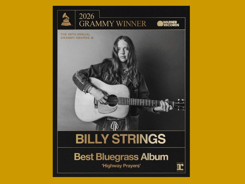Michigan bluegrass hero Billy Strings wins third Grammy Award